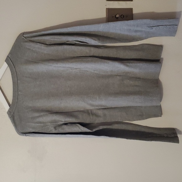 Cutter & Buck Boadview Scoopneck Sweater - Athletic Grey Heather - Picture 5 of 8
